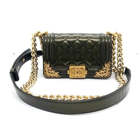 olive chanel boy bag|coco chanel boys bag.